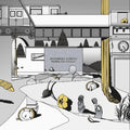 the album cover for Domenique Dumont - People On Sunday [Indie Exclusive Limited Edition White LP]