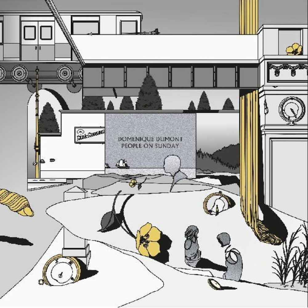 the album cover for Domenique Dumont - People On Sunday [Indie Exclusive Limited Edition White LP]