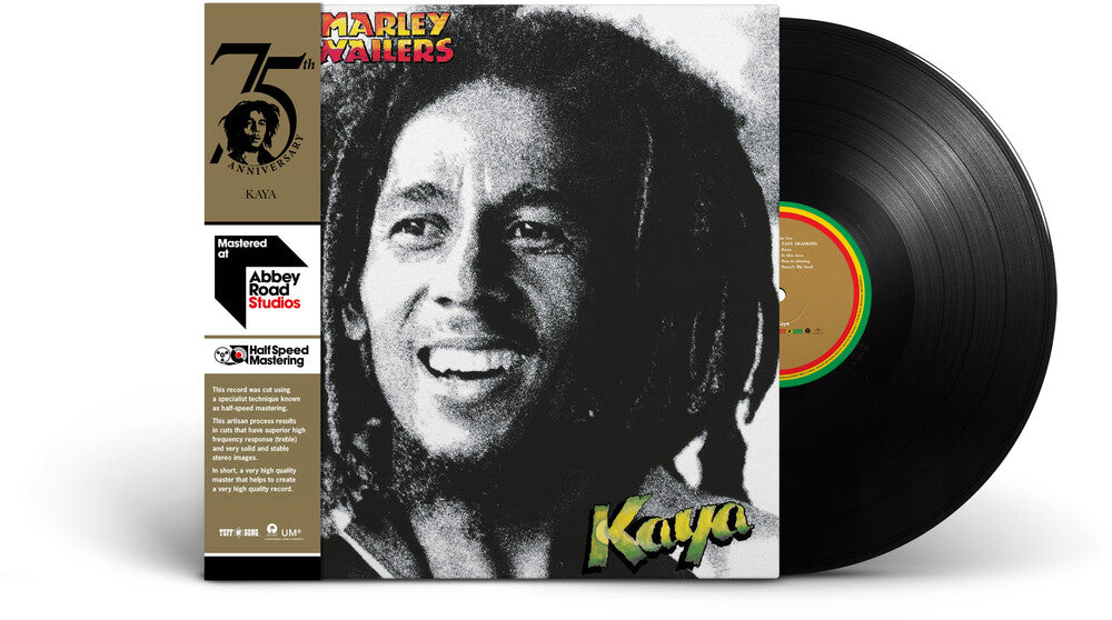 the album cover for Bob Marley & The Wailers - Kaya: Half-Speed Mastering [LP]
