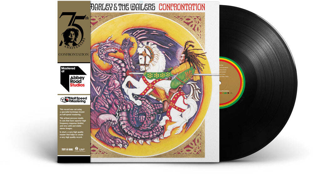 the album cover for Bob Marley & The Wailers - Confrontation: Half-Speed Mastering [LP]