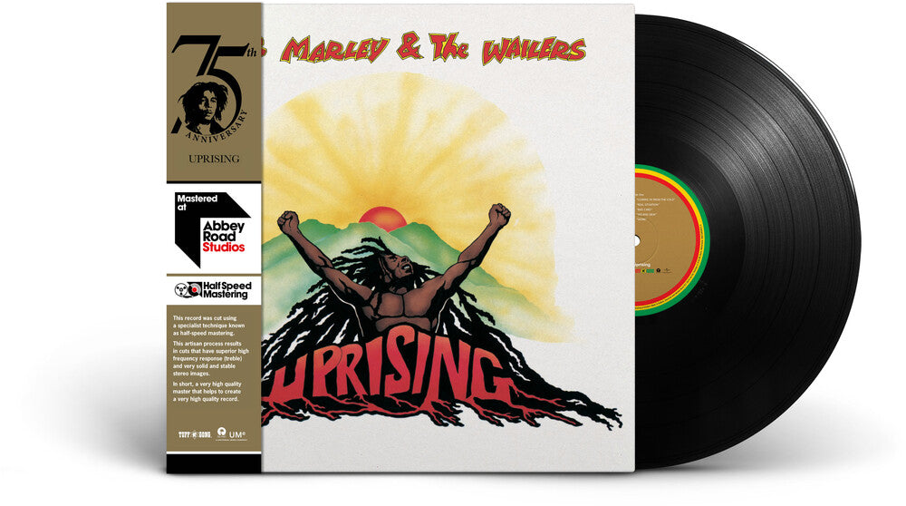 the album cover for Bob Marley & The Wailers - Uprising: Half-Speed Mastering [LP]