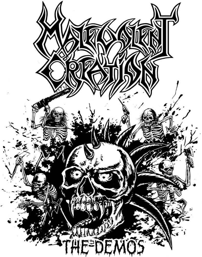 the album cover for Malevolent Creation - The Demos