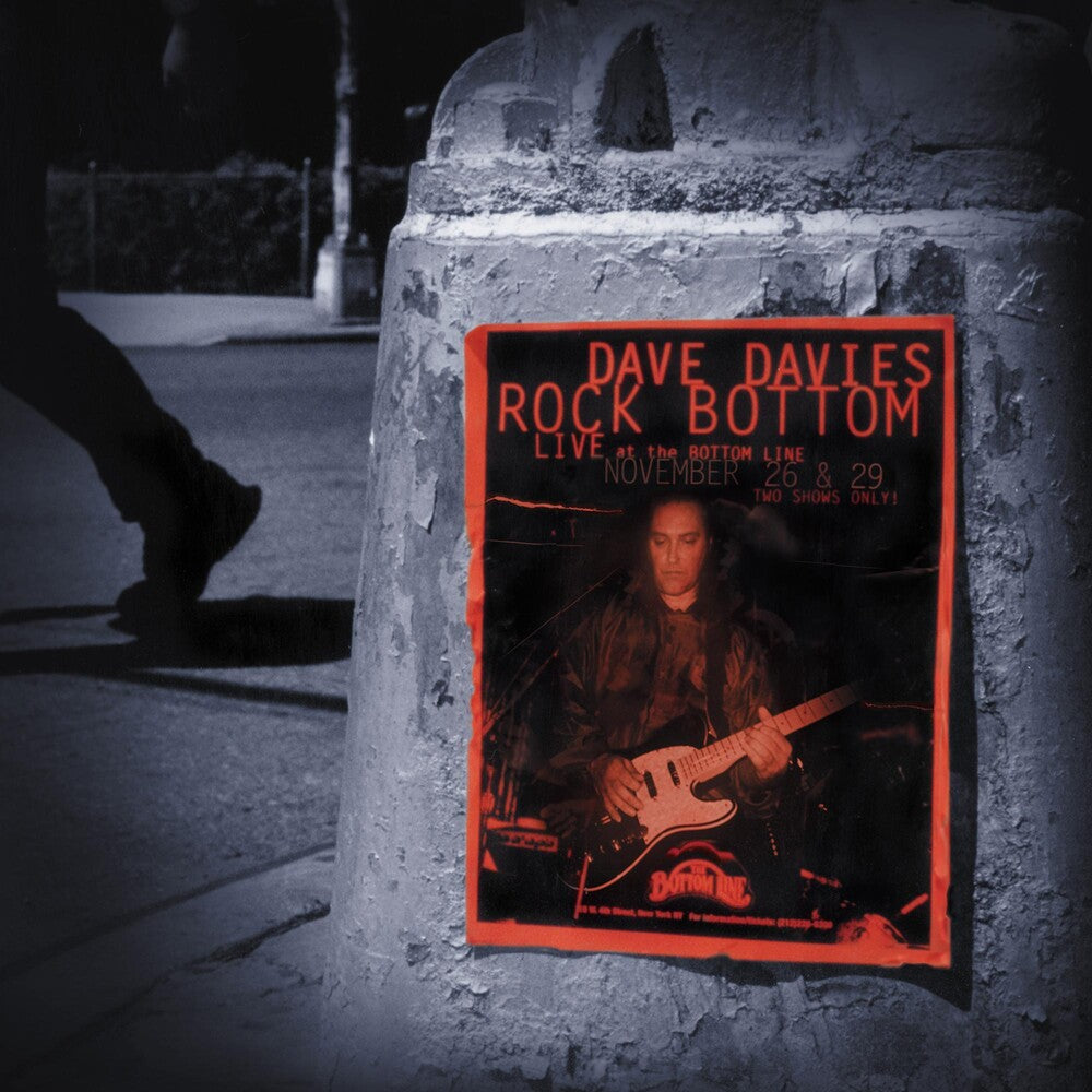 the album cover for Dave Davies - Rock Bottom: Live At The Bottom Line [Deluxe] [Limited Edition]