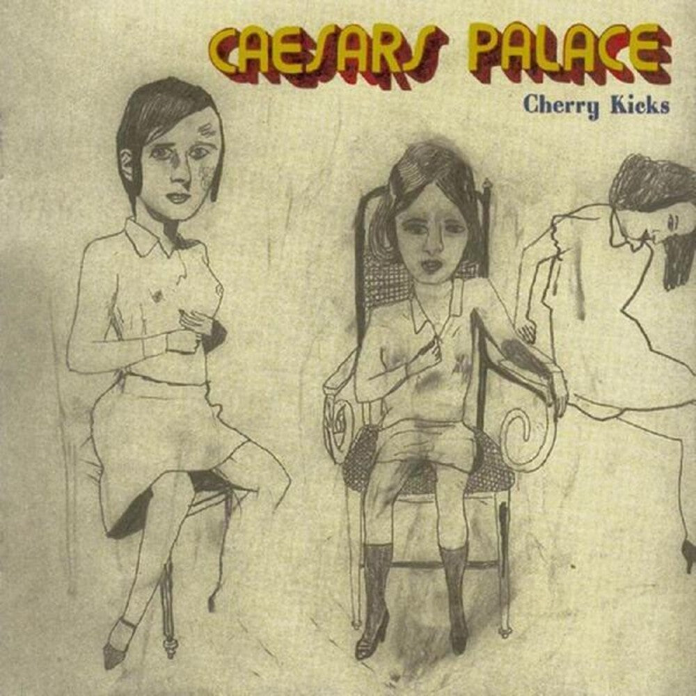the album cover for Caesars - Cherry Kicks
