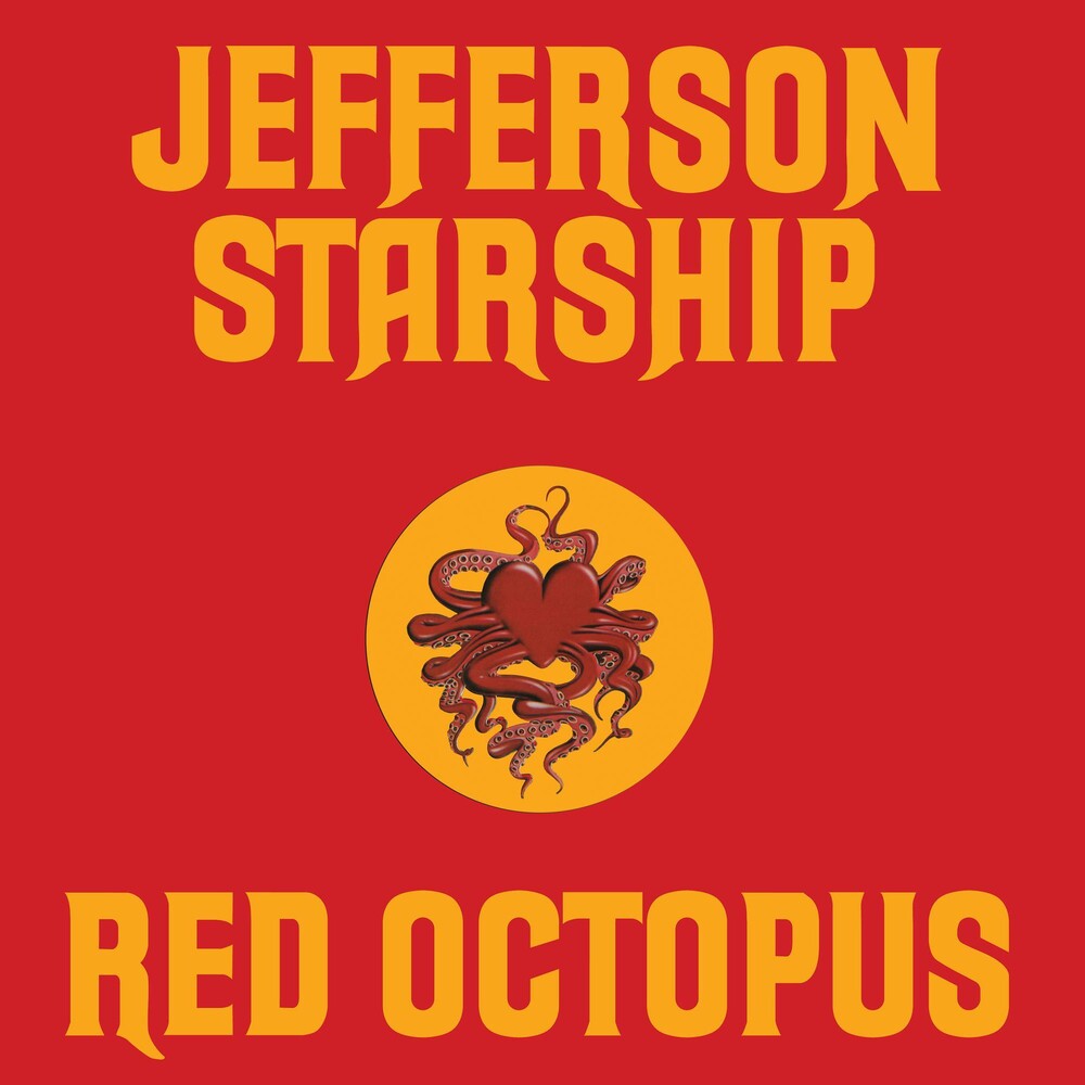 the album cover for Jefferson Starship - Red Octopus (Audp) [Colored Vinyl] [180 Gram] (Red) (Aniv)