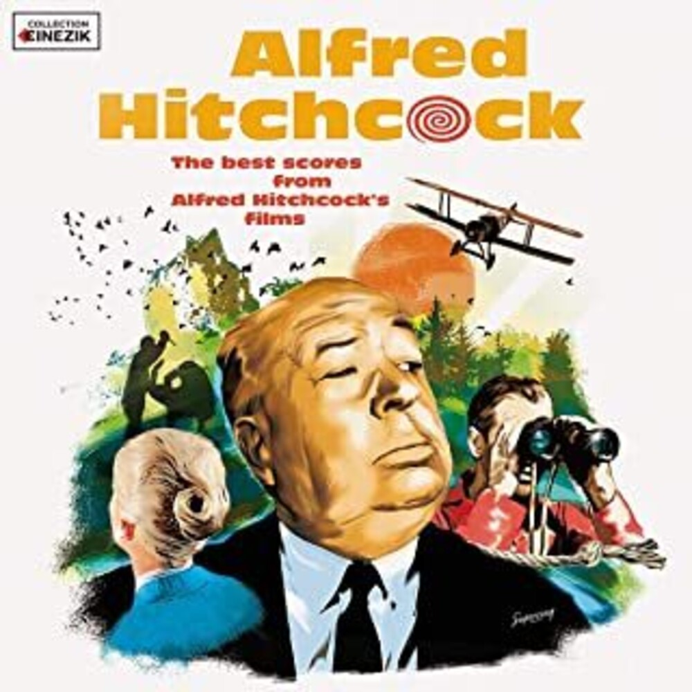 the album cover for Collection Cinezik Alfred Hitchcock / Various - Collection Cinezik: Alfred Hitchcock / Various