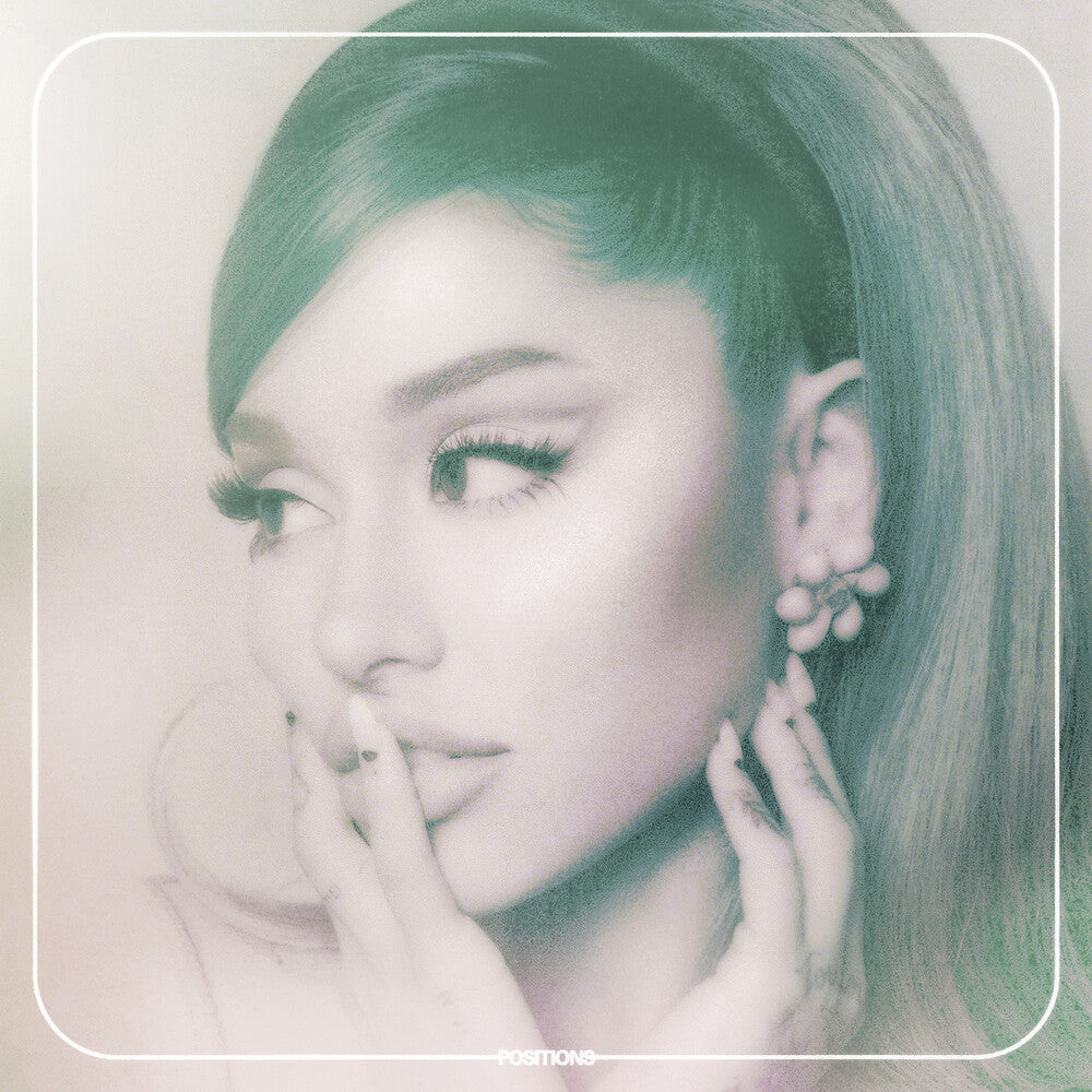 the album cover for Ariana Grande - Positions [Clean] 