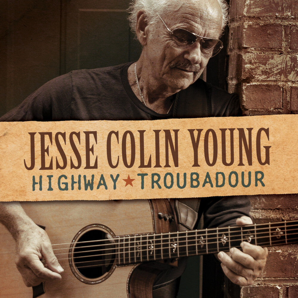 the album cover for Jesse Colin Young - Highway Troubadour