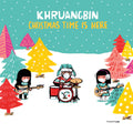 the album cover for Khruangbin - Christmas Time Is Here / Christmas Time Is Here (Version Mary) [Indie Exclusive Limited Edition Translucent Red Vinyl]