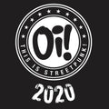 the album cover for Oi This Is Streetpunk 2020 / Various - OI This Is Streetpunk 2020 (Various Artists)