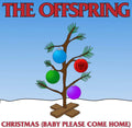 the album cover for The Offspring - Christmas (Baby Please Come Home) [Opaque Red Vinyl Single]