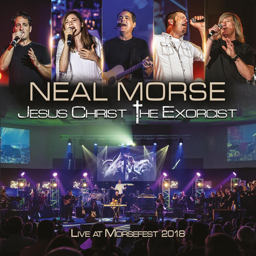 the album cover for Neal Morse - Jesus Christ The Exorcist (live At Morsefest 2018)
