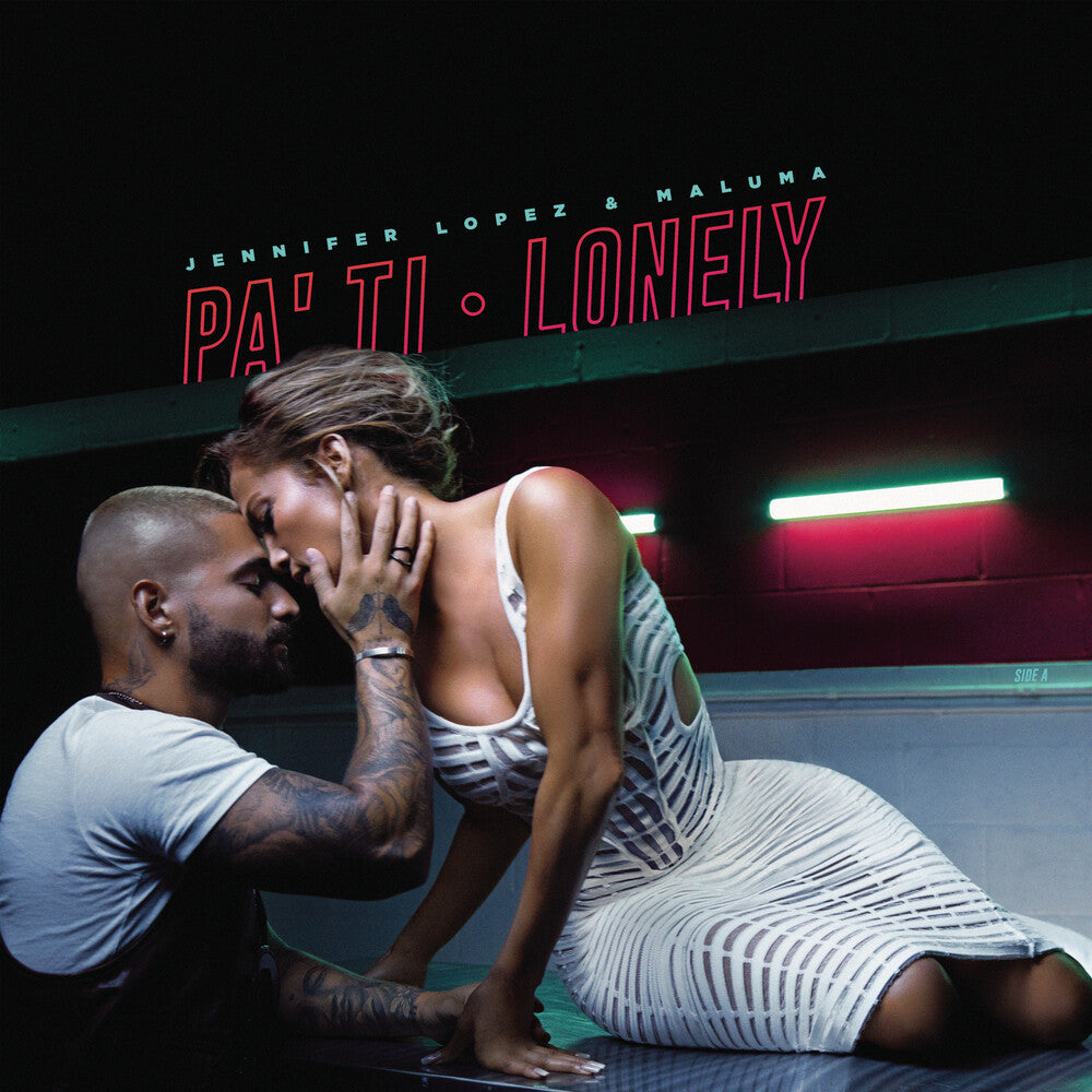 the album cover for Jennifer Lopez / Maluma - Pa Ti + Lonely