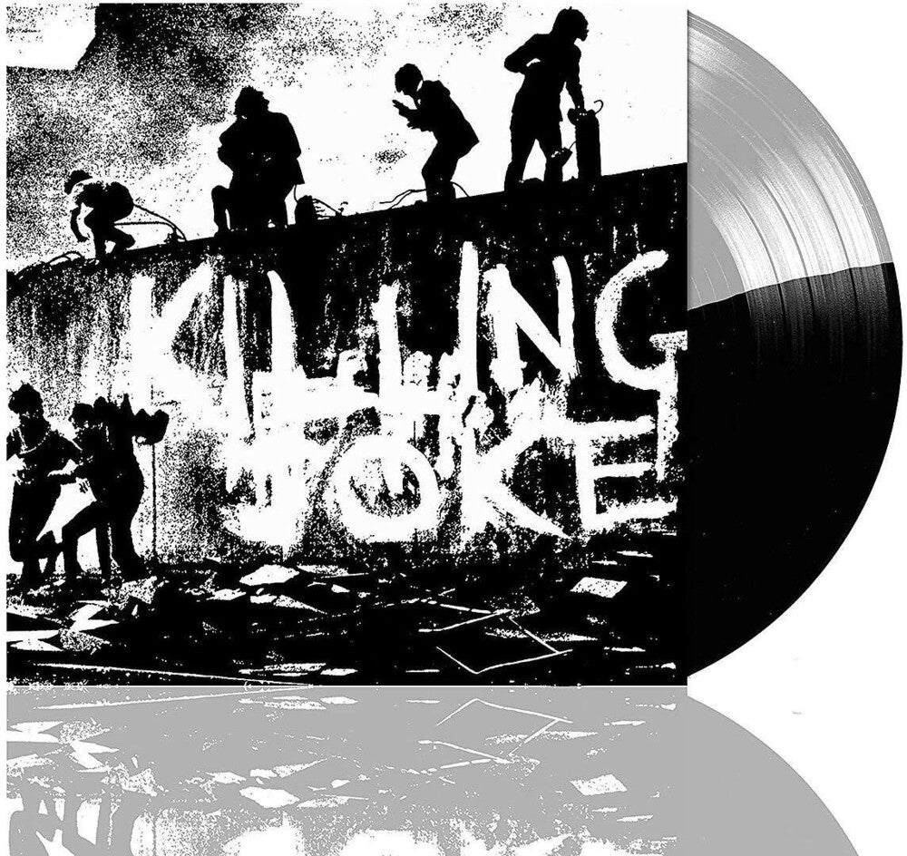 the album cover for Killing Joke - Killing Joke [Silver/Black Split LP]