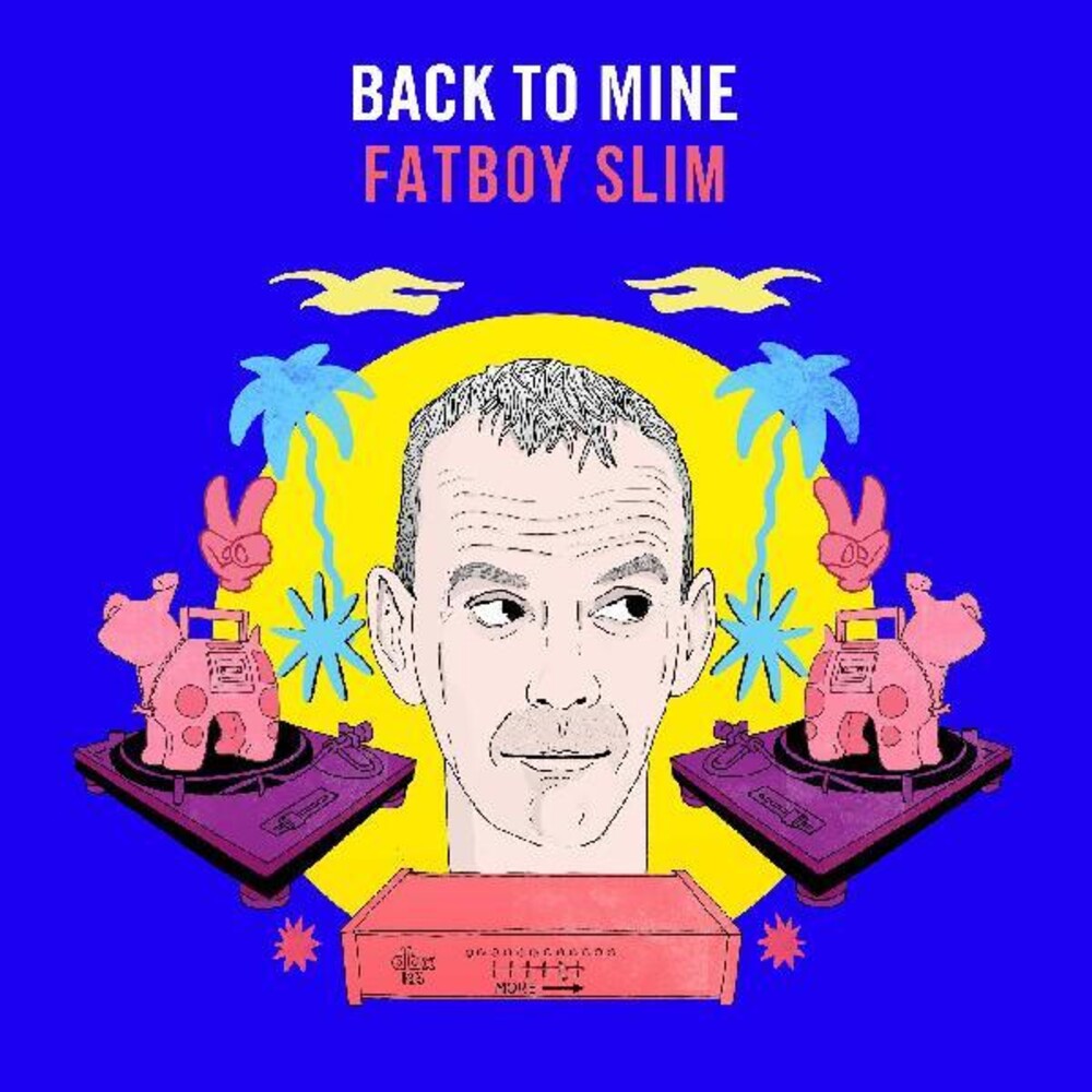 the album cover for Back To Mine Fatboy Slim / Various - Back To Mine: Fatboy Slim / Various [Colored Vinyl] (Ylw)