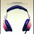 the album cover for Fu Manchu - Godzilla's / Eatin' Dust / + 4 [Neon Green and White Splatter 2LP]