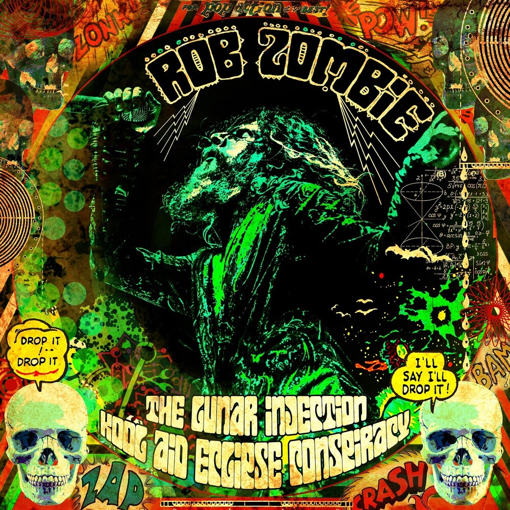 the album cover for Rob Zombie - The Lunar Injection Kool Aid Eclipse Conspiracy