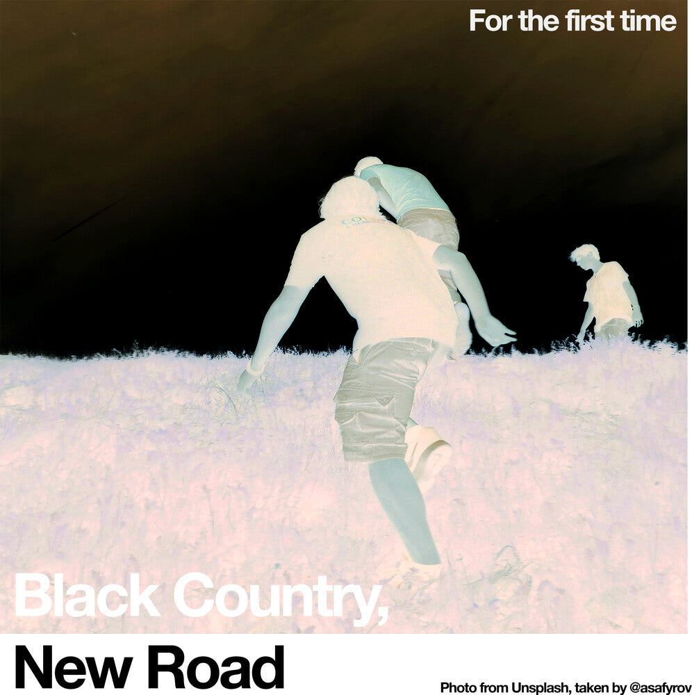 the album cover for Black Country, New Road - For the first time [Indie Exclusive Limited Edition White LP]