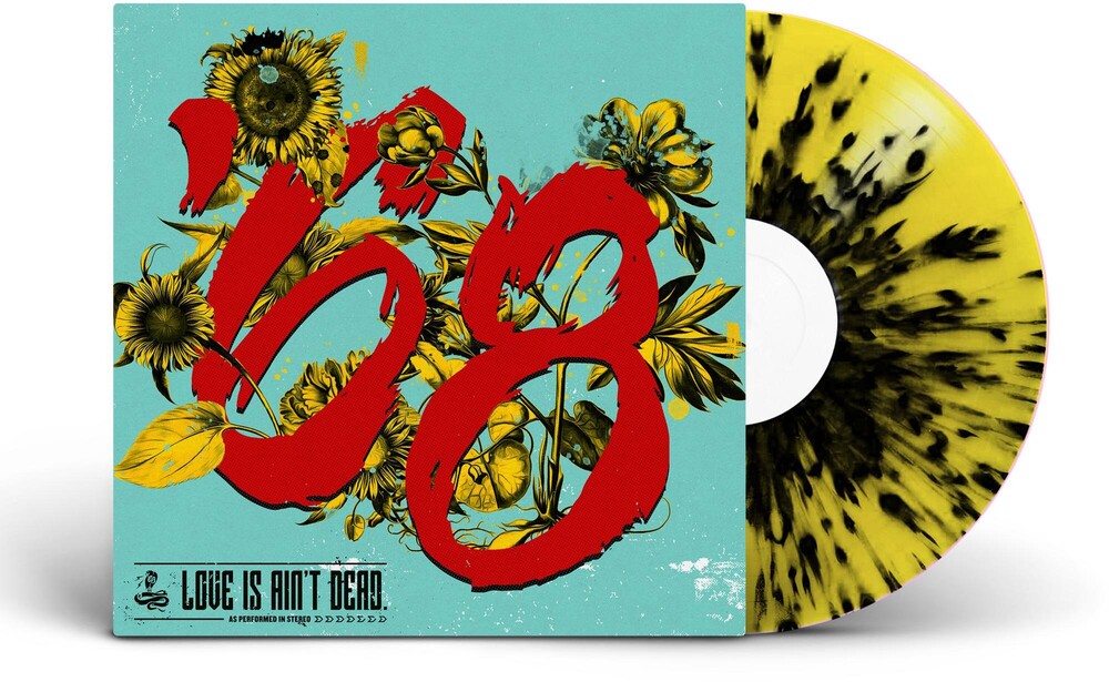 the album cover for '68 - Love Is Ain't Dead. EP [10in Vinyl]