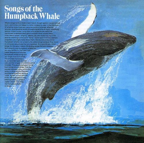 the album cover for Various Whales - Songs Of The Humpback Whale [Import]