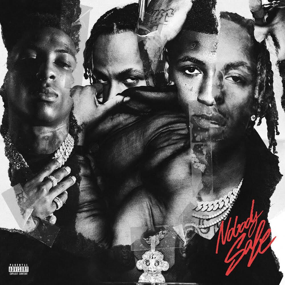 the album cover for Rich The Kid & YoungBoy Never Broke Again - Nobody Safe