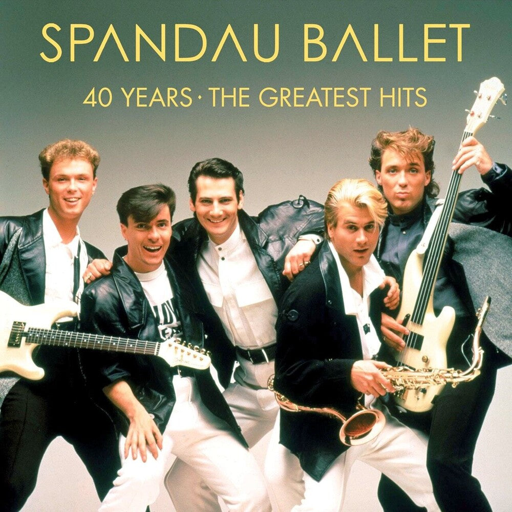 the album cover for Spandau Ballet - 40 Years: The Greatest Hits