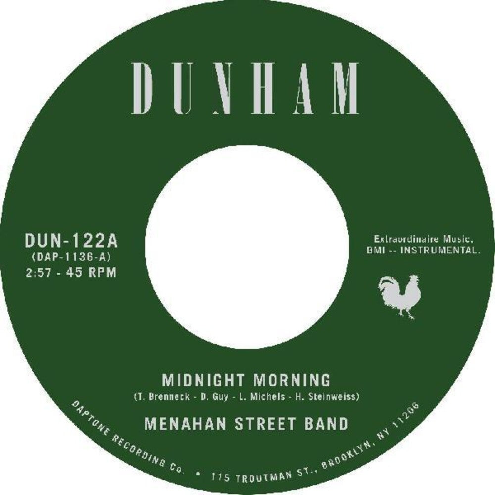 the album cover for Menahan Street Band - Midnight Morning / Stepping Through Shadow [Vinyl Single]