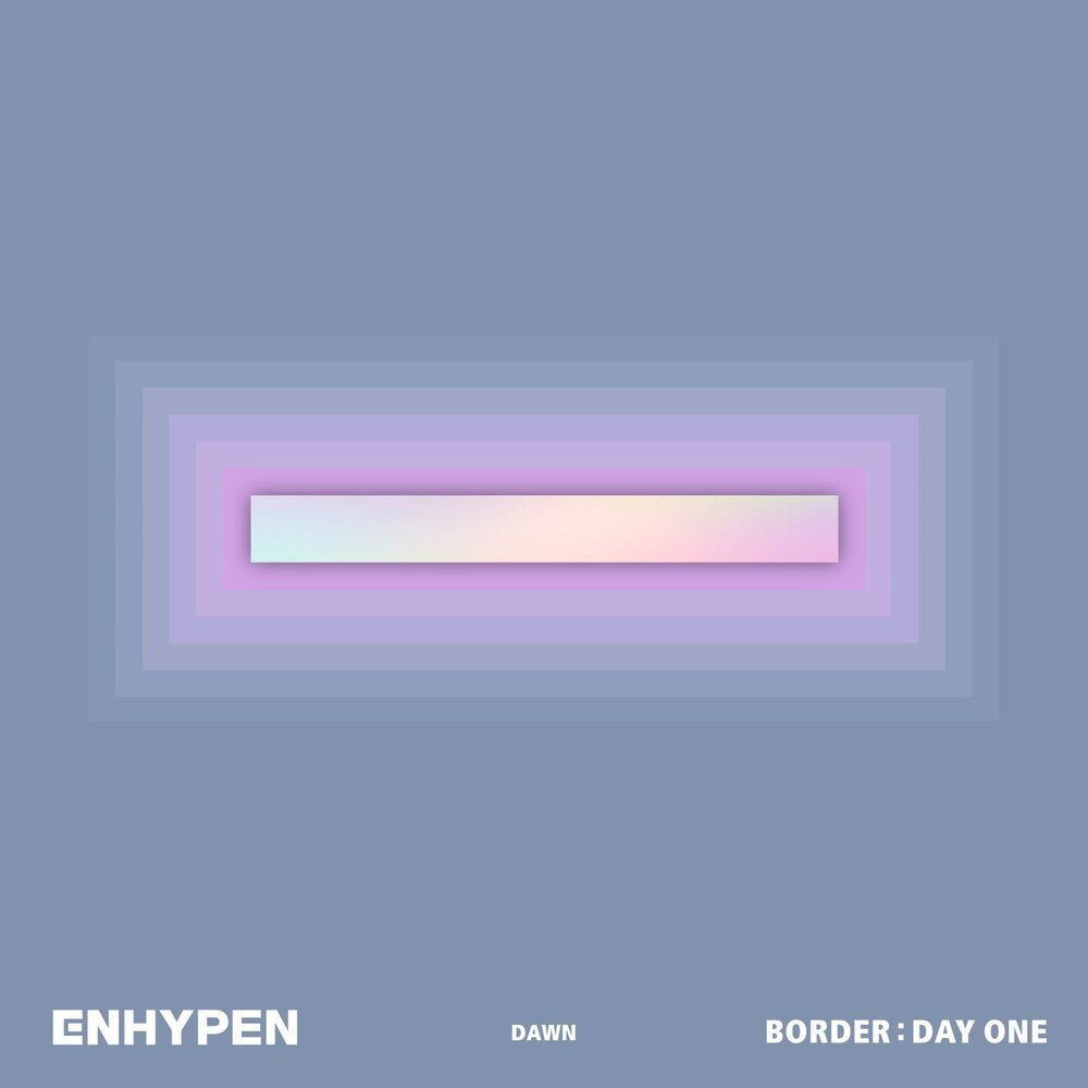 the album cover for ENHYPEN - BORDER : DAY ONE [Dawn Version]