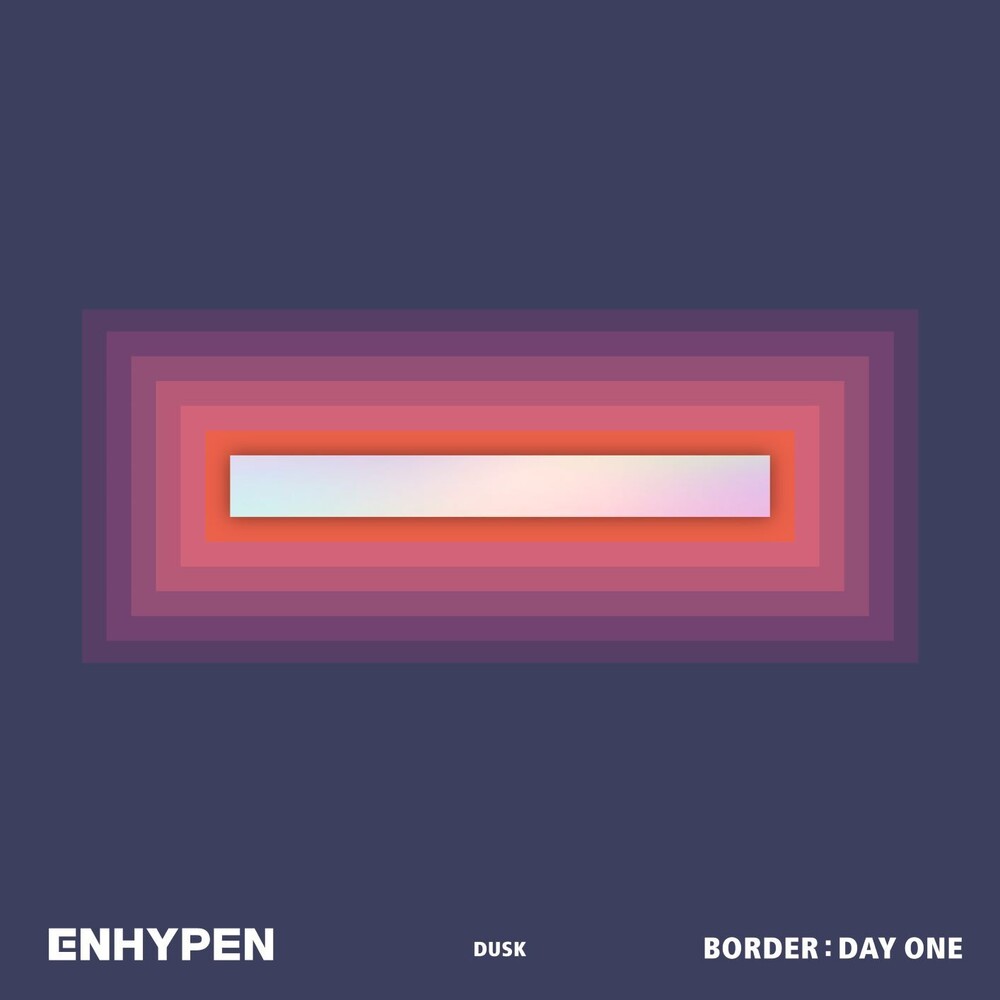 the album cover for ENHYPEN - BORDER : DAY ONE [Dusk Version]
