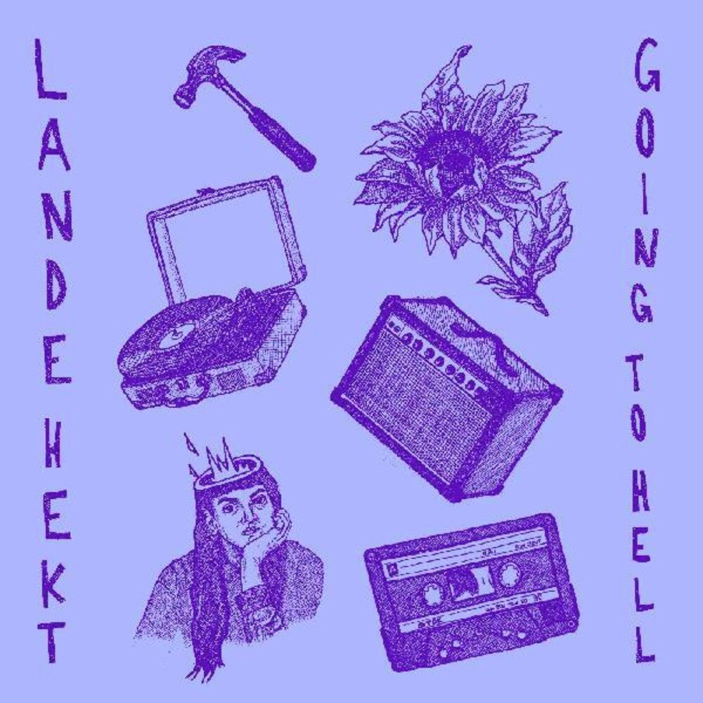 the album cover for LANDE HEKT - Going to Hell