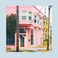 the album cover for The Reds, Pinks and Purples - You Might Be Happy Someday [LP]