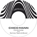 the album cover for Chico Mann - Come Inside / Sorrow Tears & Blood