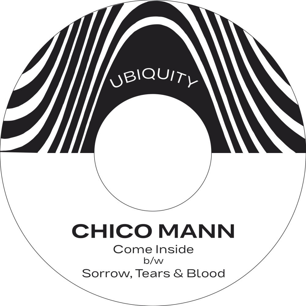 the album cover for Chico Mann - Come Inside / Sorrow Tears & Blood