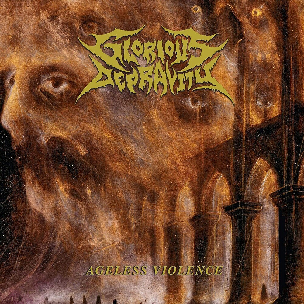 the album cover for Glorious Depravity - Ageless Violence