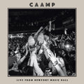 the album cover for Caamp - Live From Newport Music Hall EP [Indie Exclusive Limited Edition Coke Bottle Clear Vinyl]