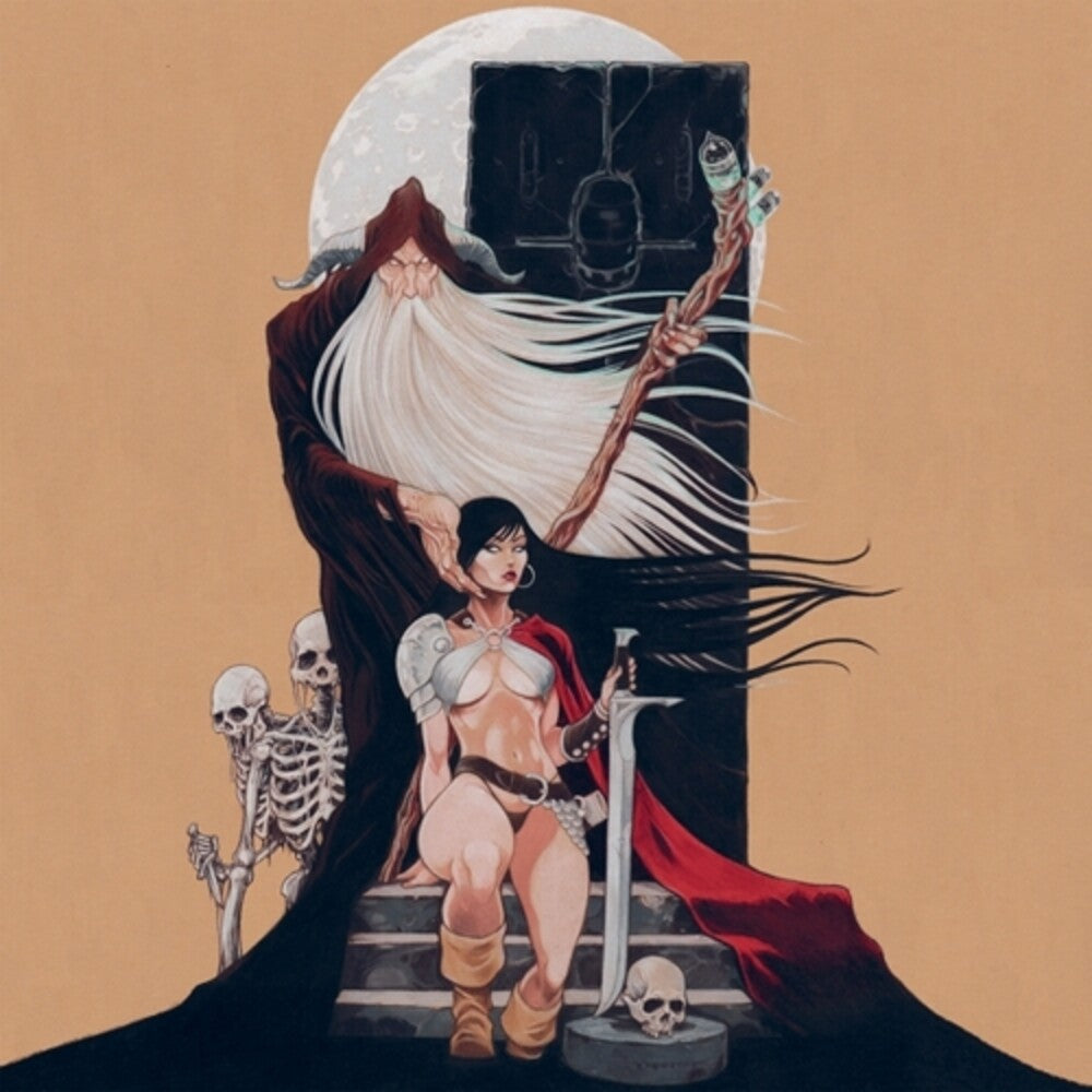 the album cover for Khemmis - Absolution (Black Butterfly W/ Red(Ish) Splatter