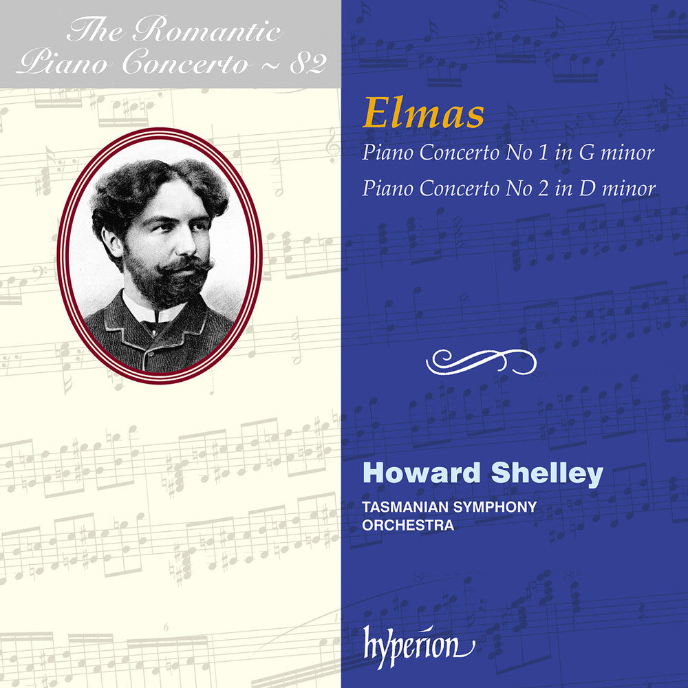 the album cover for Tasmanian Symphony Orchestra / Howard Shelley - The Romantic Piano Concerto Vol. 82