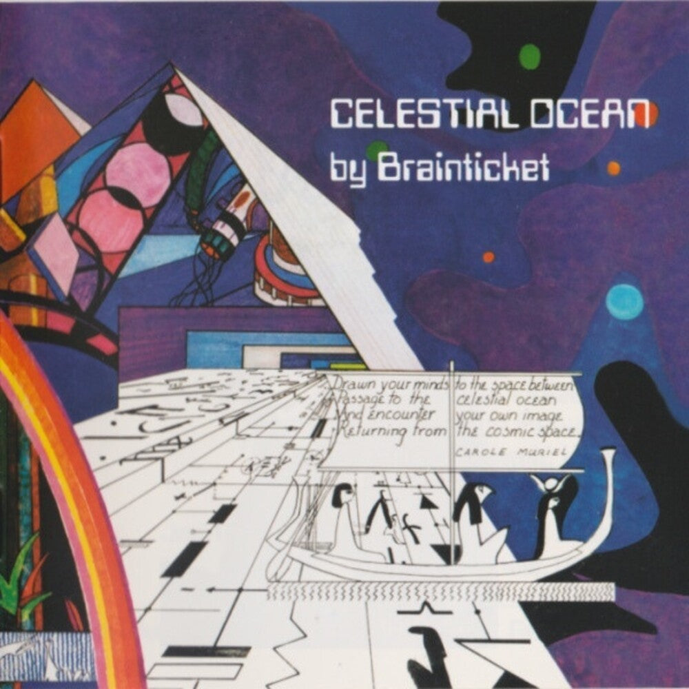 the album cover for Brainticket - Celestial Ocean [Clear Vinyl]
