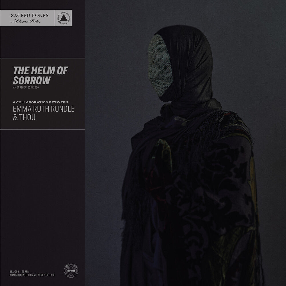 the album cover for Emma Ruth Rundle & Thou - Helm Of Sorrow [Indie Exclusive] (Silver Vinyl) (Slv) [Indie Exclusive]