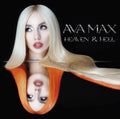 the album cover for Ava Max - Heaven & Hell [Transparent Orange LP]