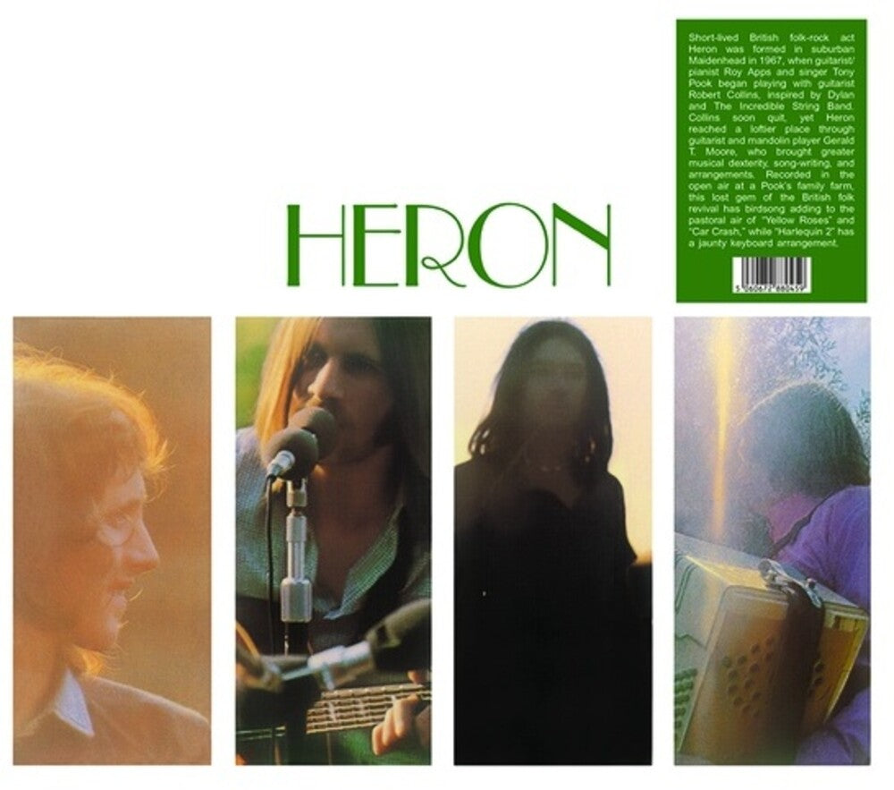 the album cover for Heron - Heron