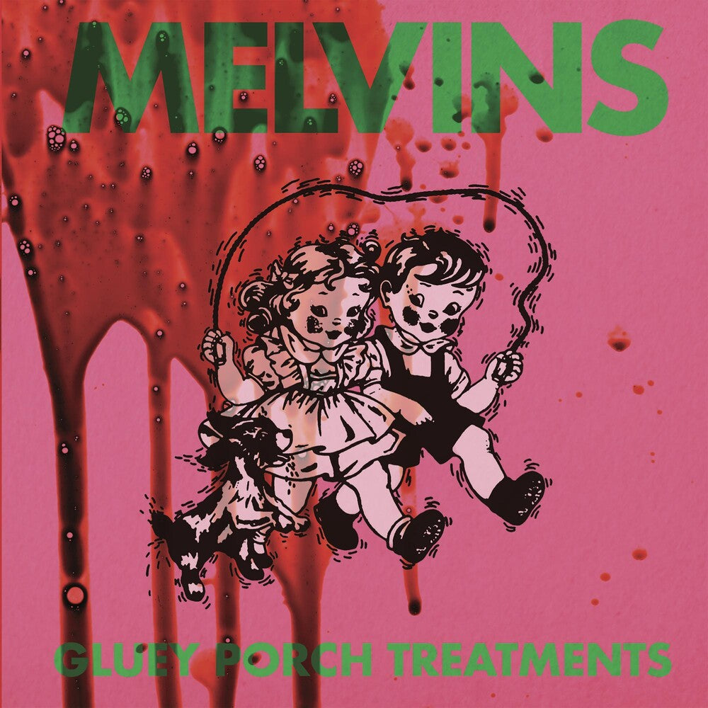 the album cover for Melvins - Gluey Porch Treatments [Lime Green LP]