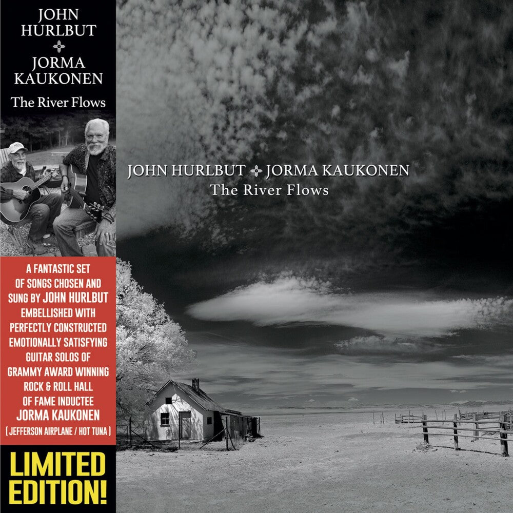 the album cover for Jorma Kaukonen & John Hurlbut - The River Flows