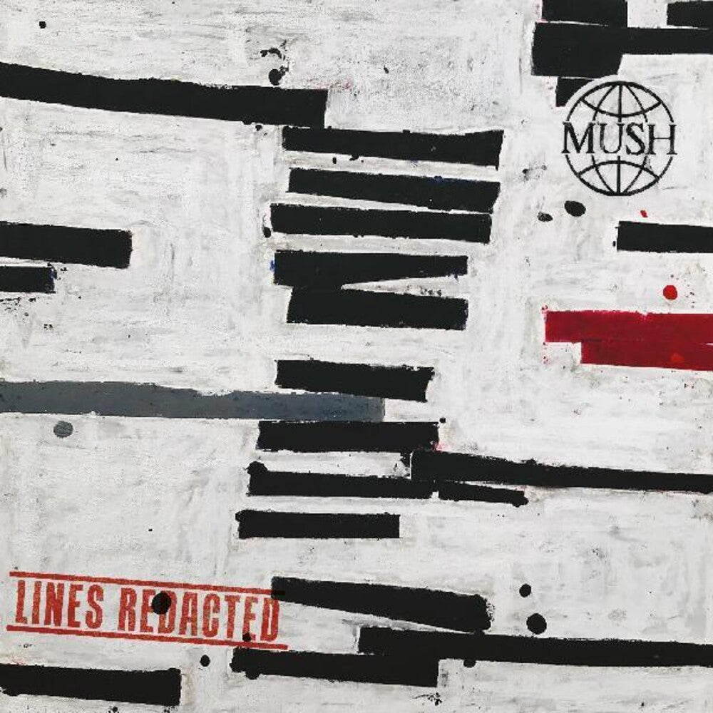 the album cover for Mush - Lines Redacted