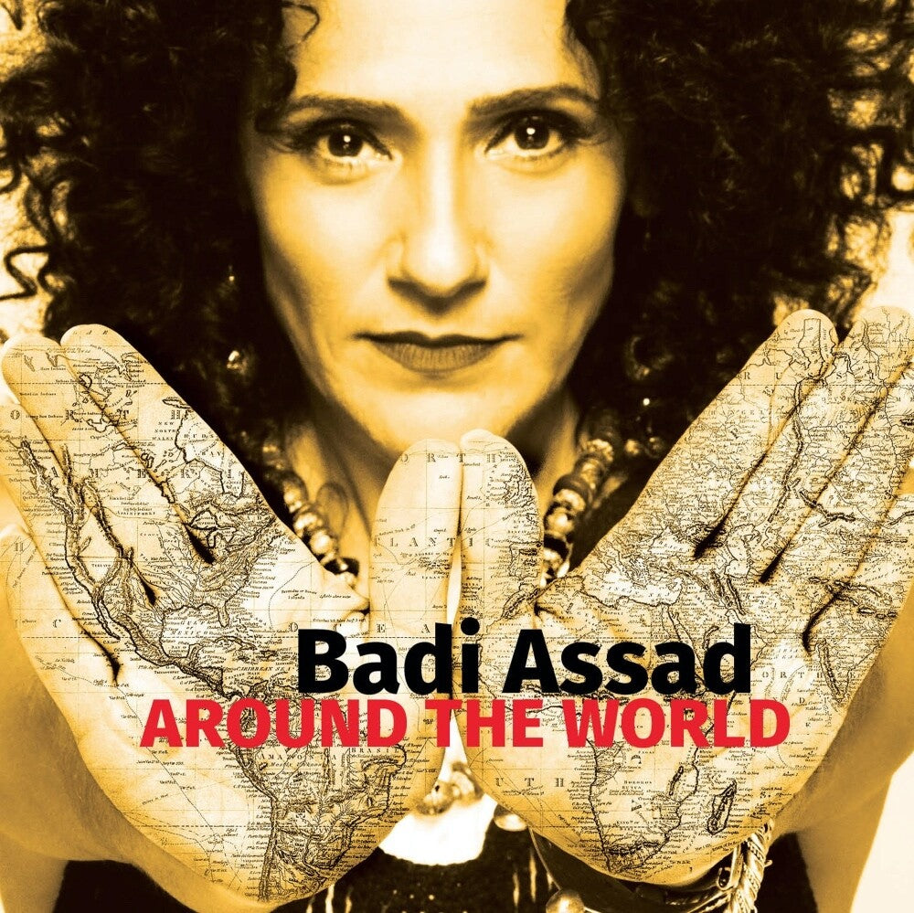 the album cover for Badi Assad - Around The World