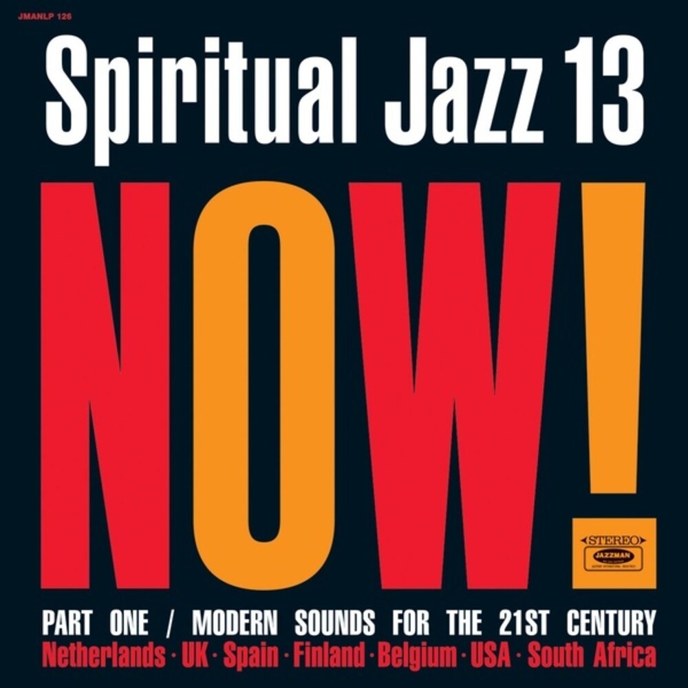 the album cover for Spiritual Jazz 13 Now Part 1 / Various - Spiritual Jazz 13: Now Part 1 (Various Artists)