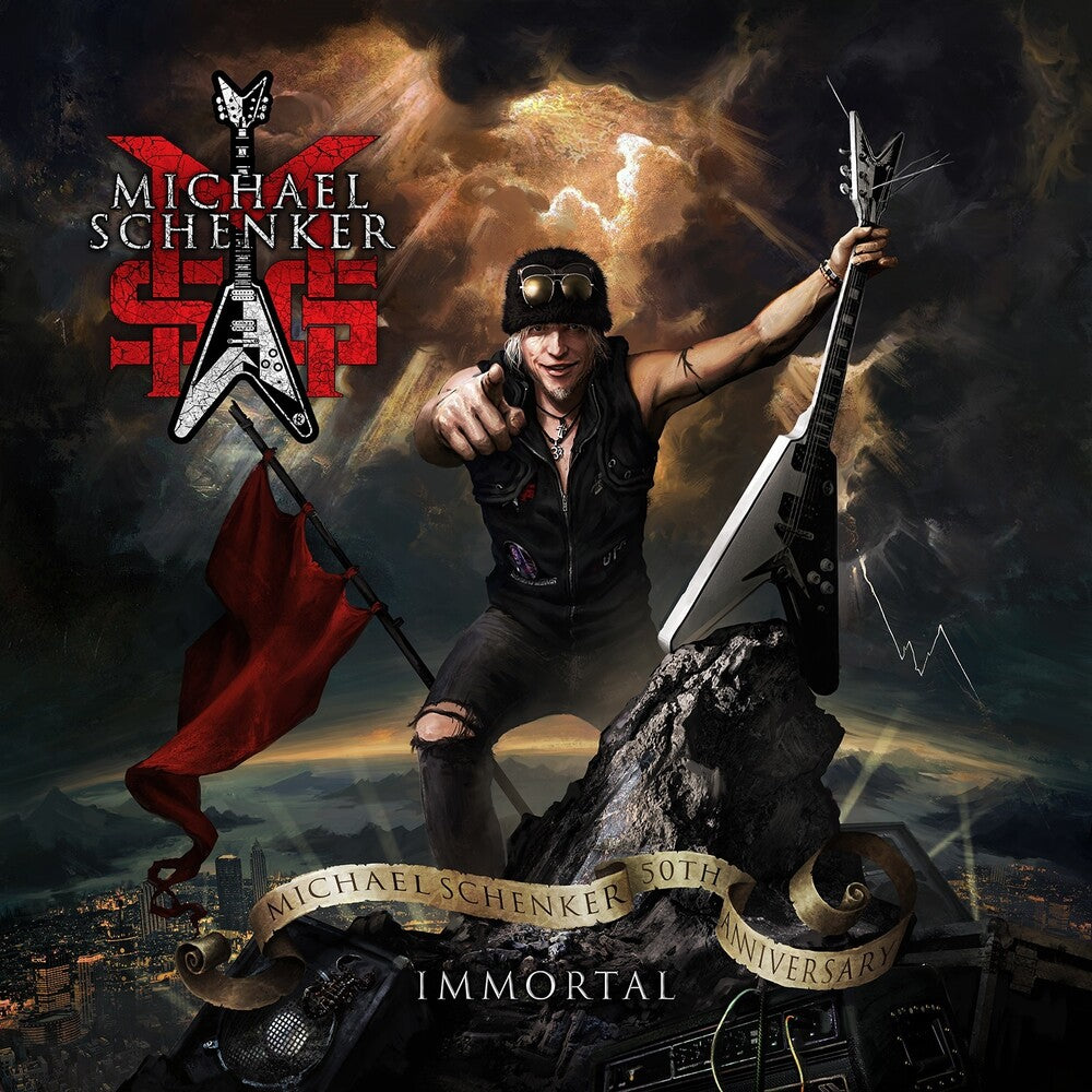 the album cover for The Michael Schenker Group - Immortal