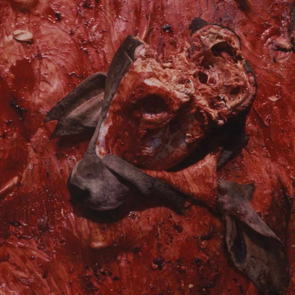 the album cover for Cattle Decapitation - Human Jerky
