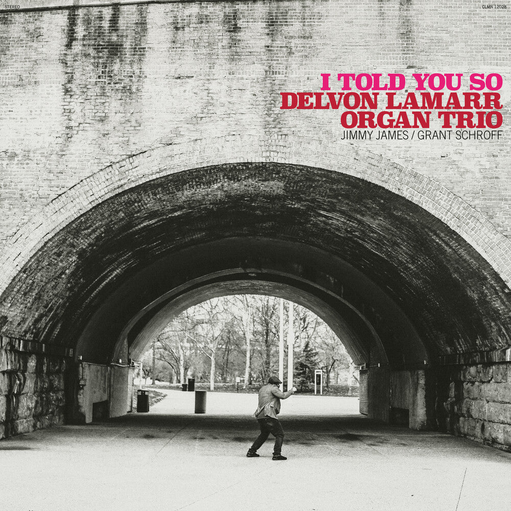 the album cover for Delvon Lamarr Organ Trio - I Told You So [Indie Exclusive Limited Edition Opaque Pink LP]