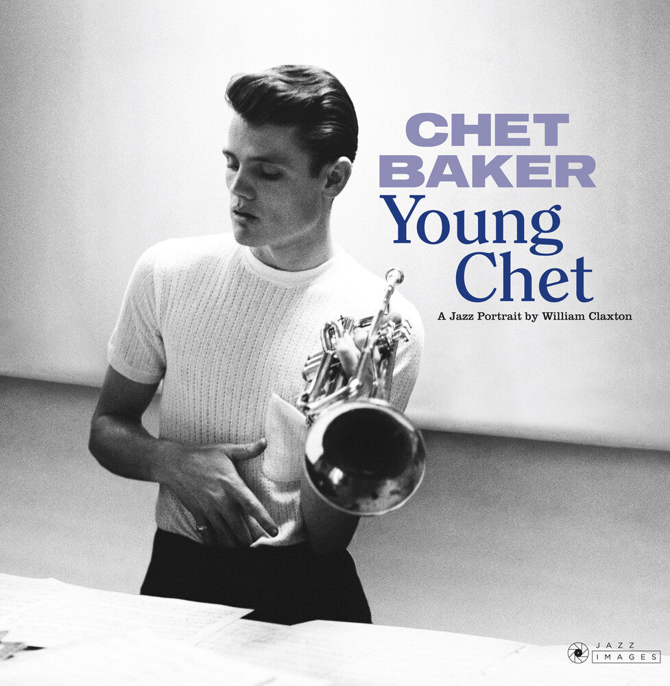 the album cover for Chet Baker - Young Chet [Deluxe Gatefold]